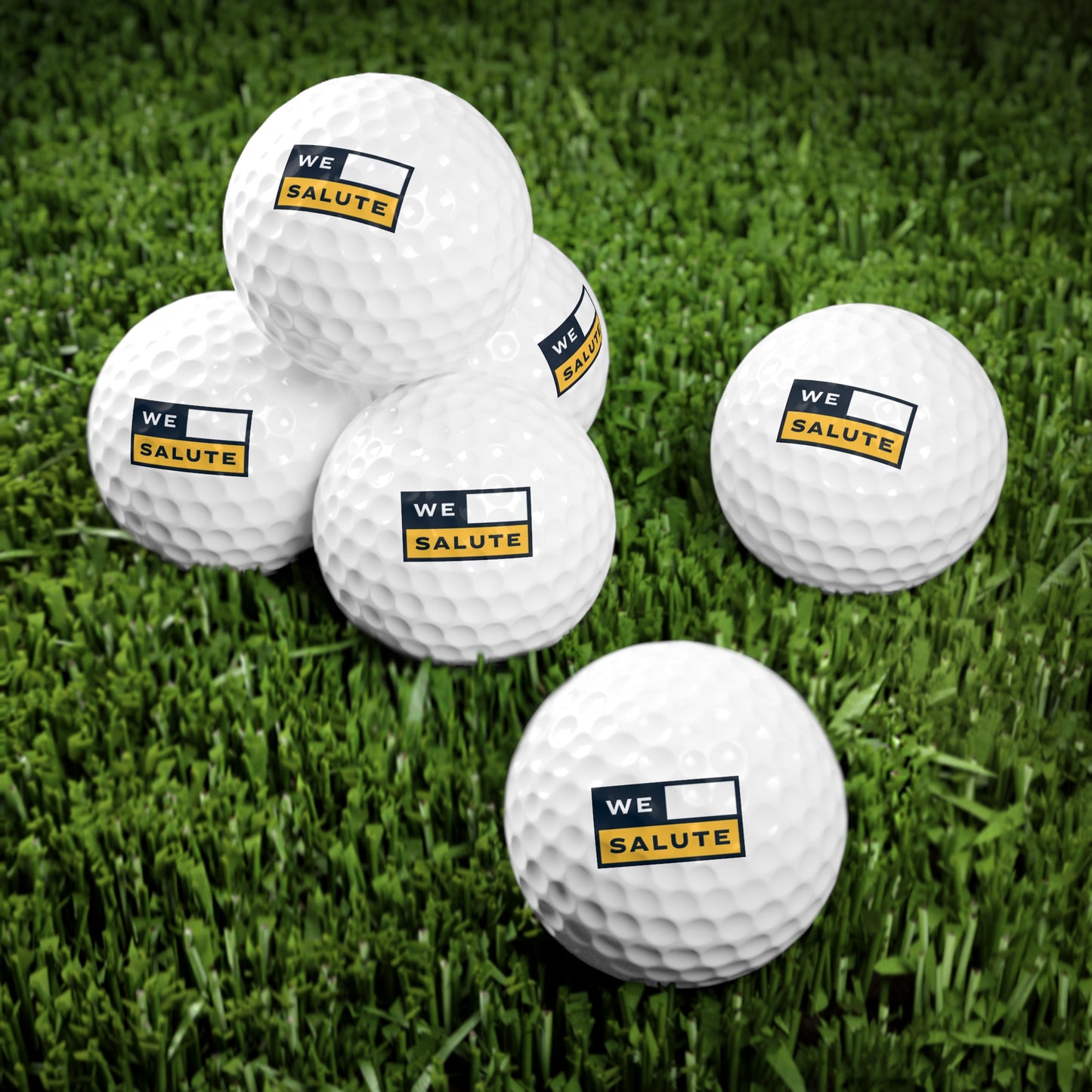 WeSalute Golf Balls - Set of 6