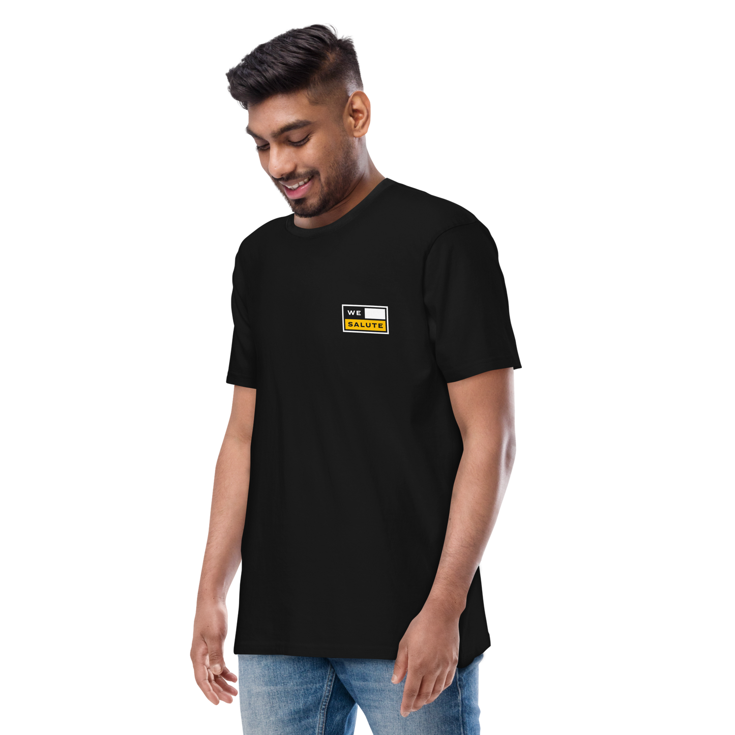 WeSalute Premium Heavyweight T-Shirt | Black