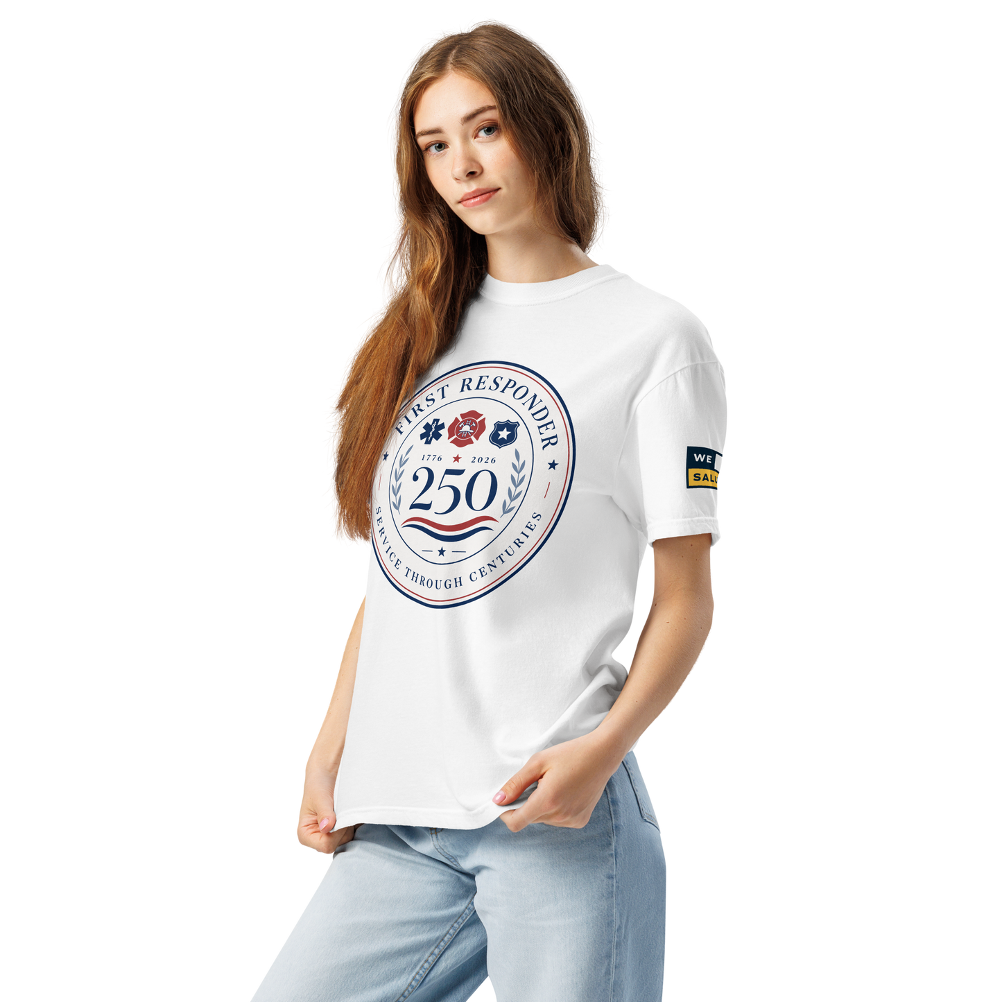 First Responders — Service Through Centuries Seal Tee
