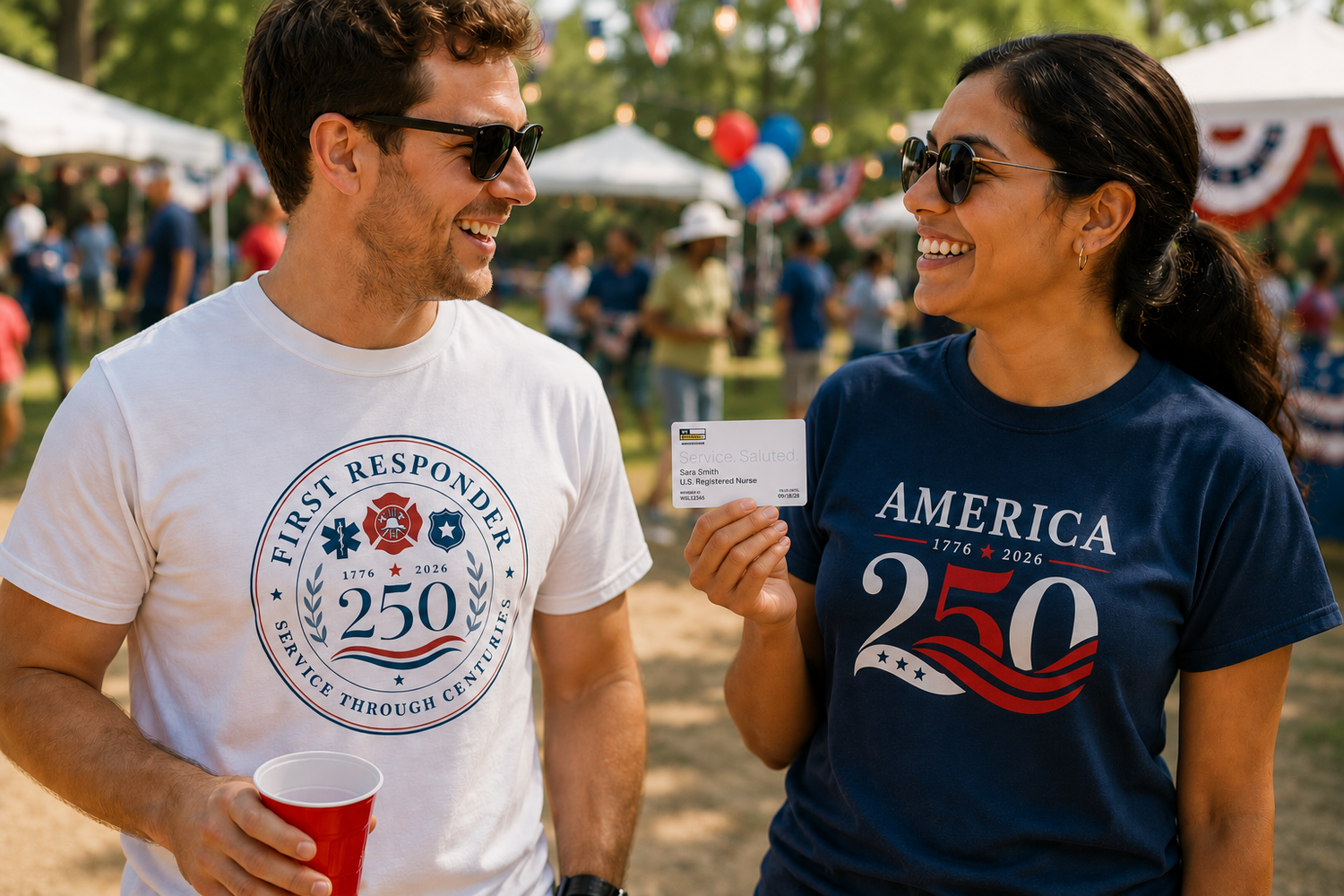 America 250 — WeSalute+ Exclusives