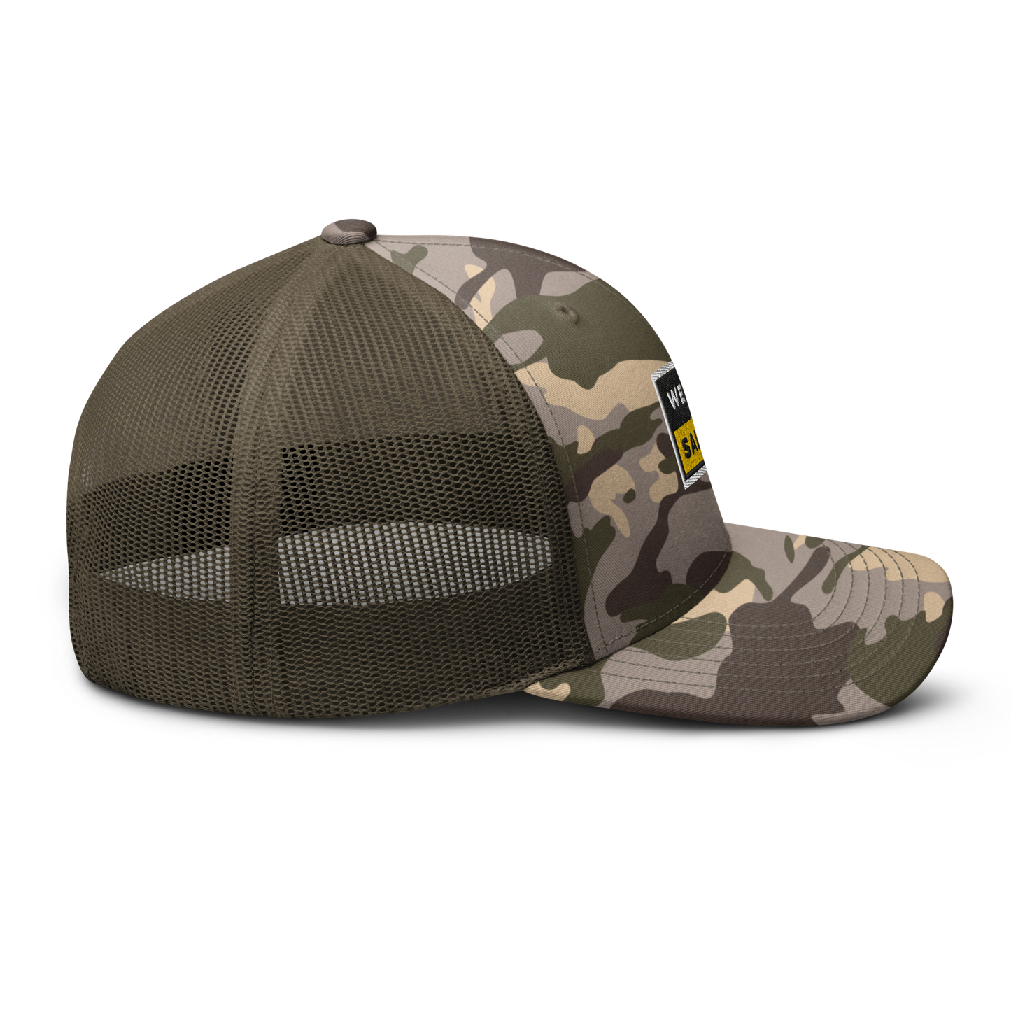 Camo trucker hat