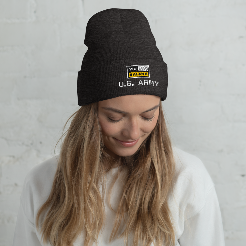 Cuffed Beanie - Army