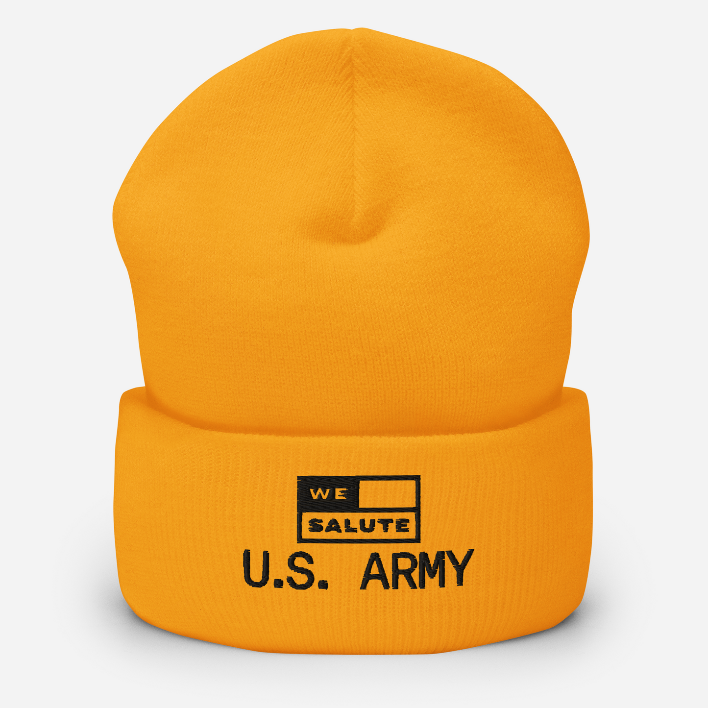 Gold Beanie - Army