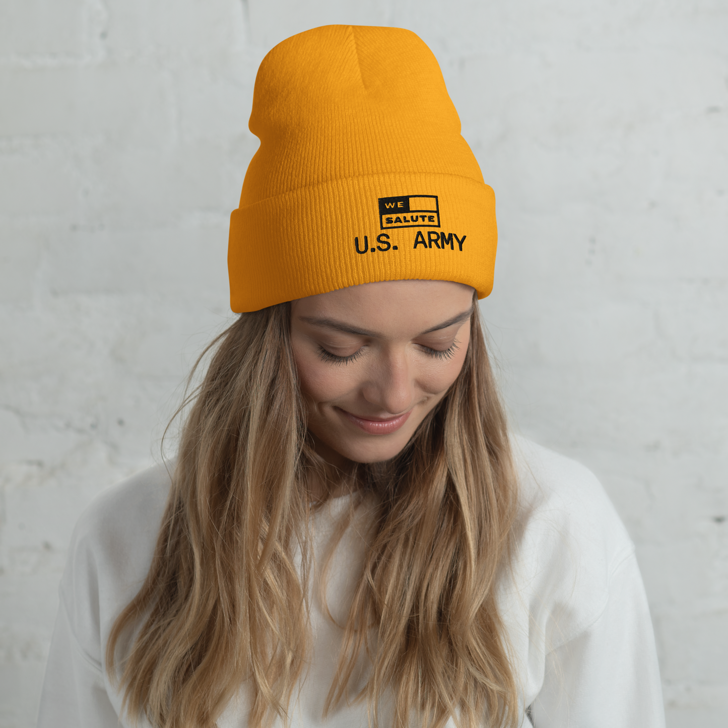 Gold Beanie - Army