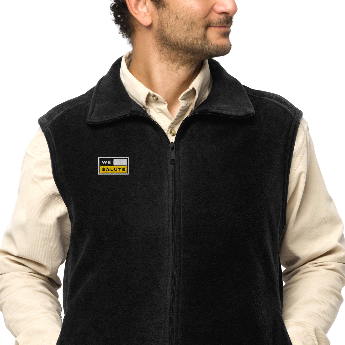 Men’s Columbia fleece vest