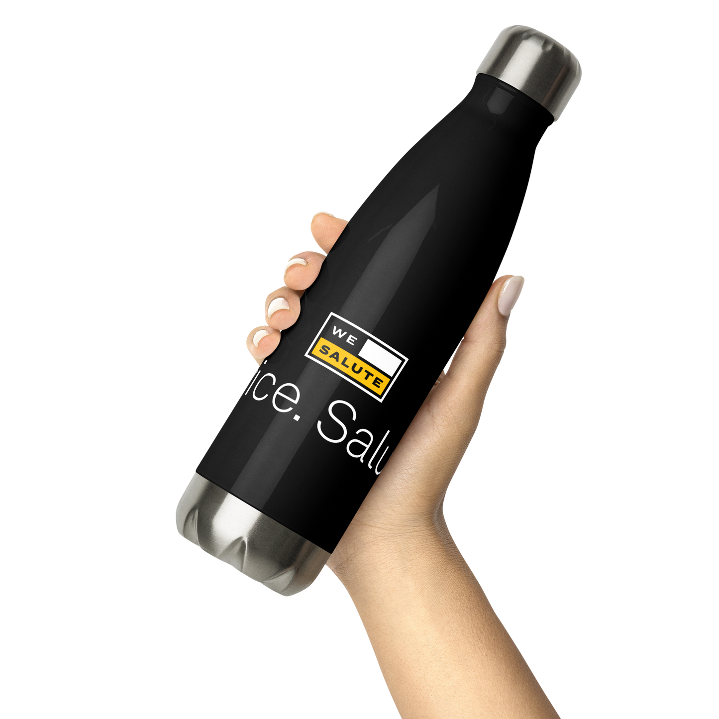 Stainless steel water bottle