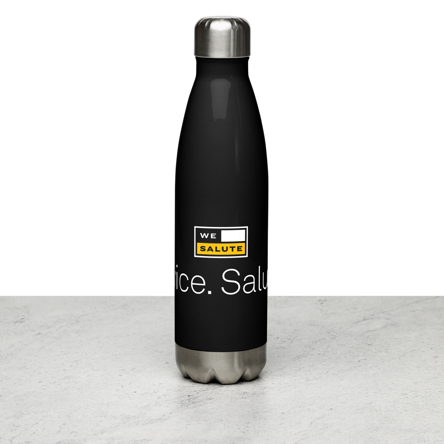 Stainless steel water bottle