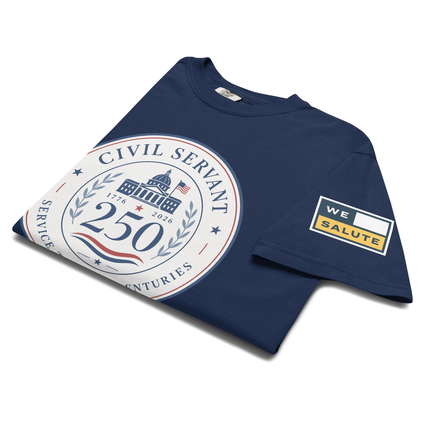 Civil Servants — Service Through Centuries Seal Tee