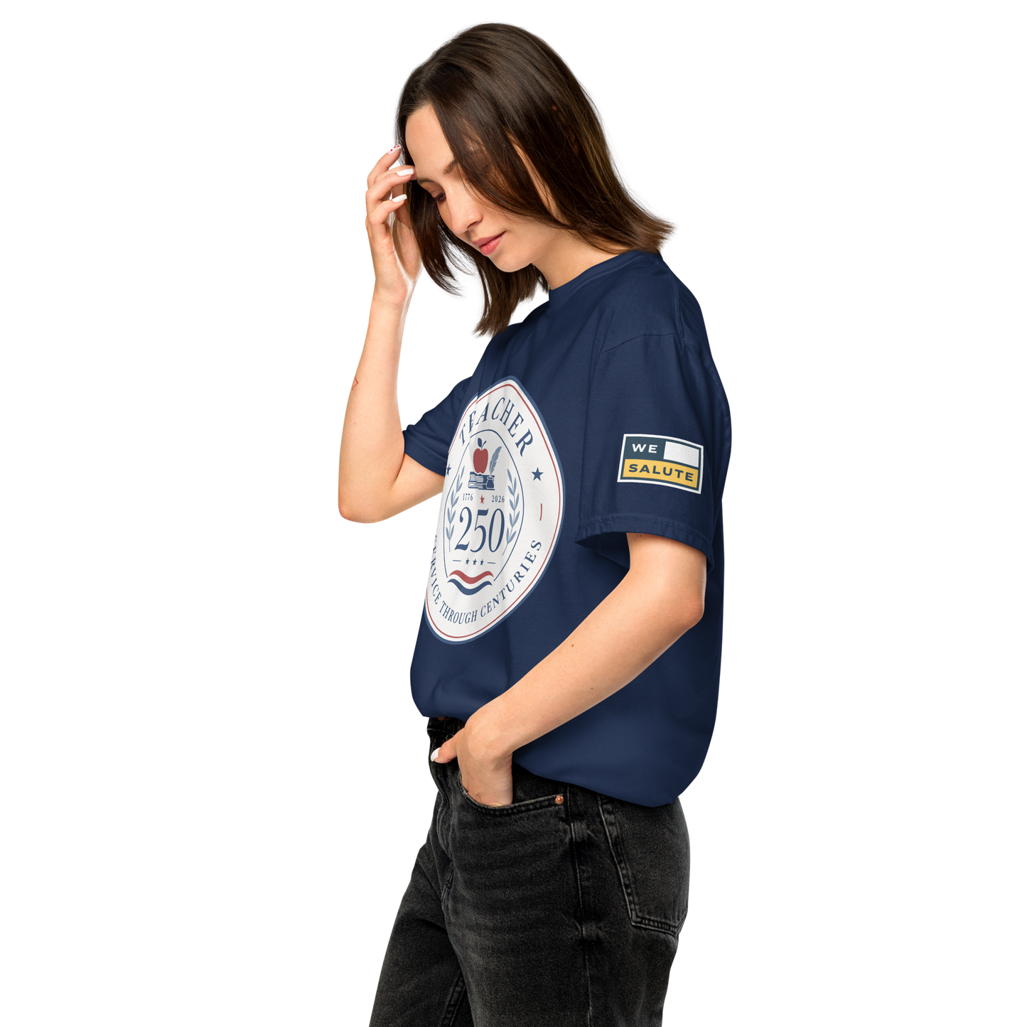Teachers — Service Through Centuries Seal Tee