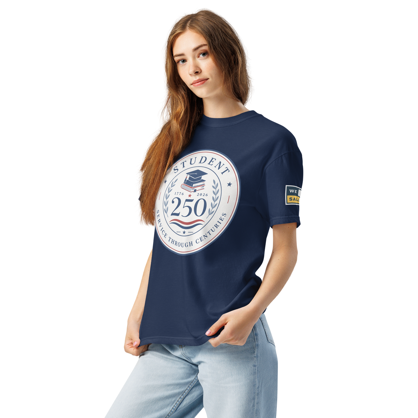 Students — Service Through Centuries Seal Tee