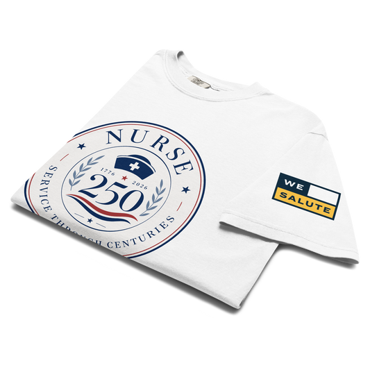 Nurses — Service Through Centuries Seal Tee