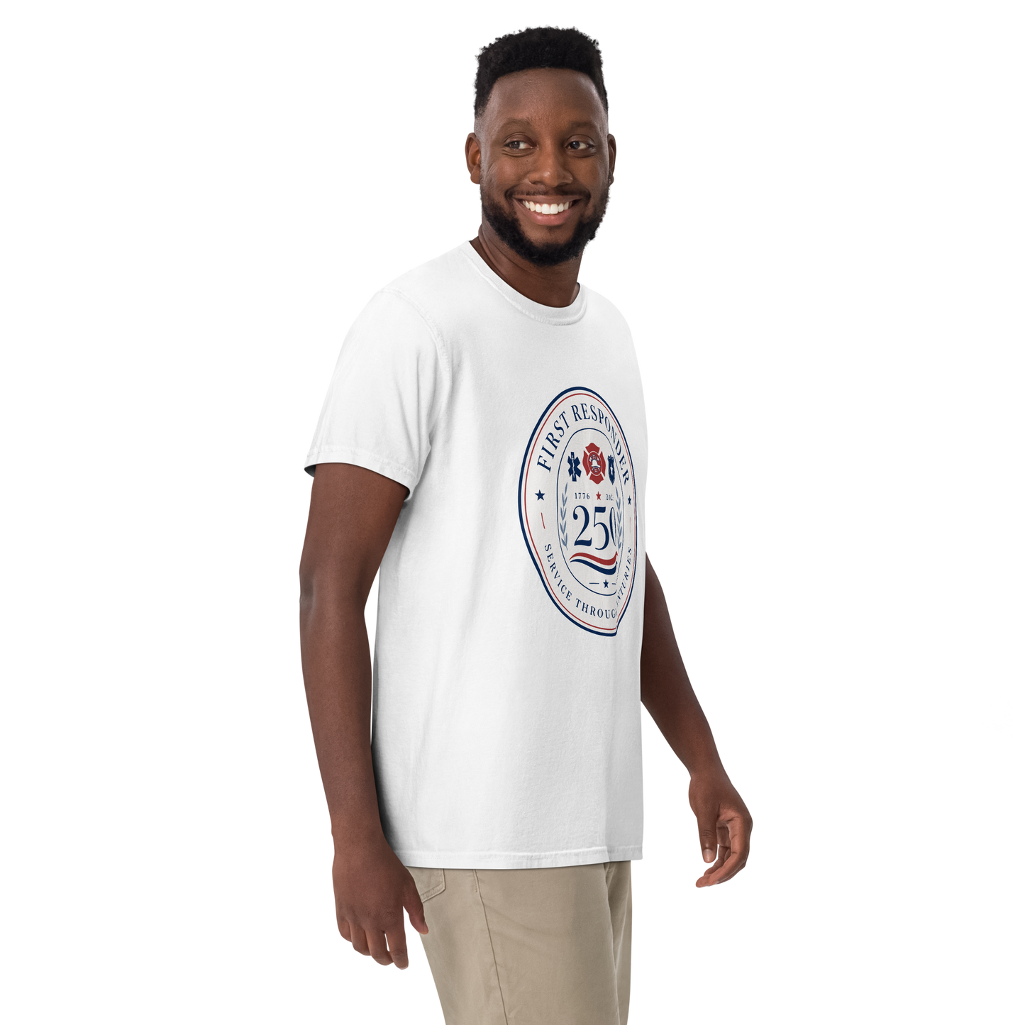 First Responders — Service Through Centuries Seal Tee