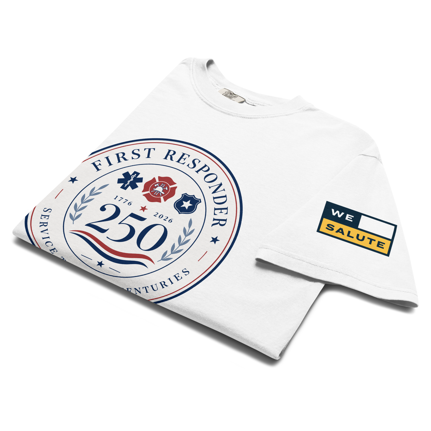 First Responders — Service Through Centuries Seal Tee