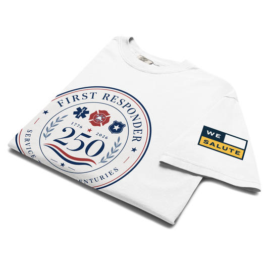 First Responders — Service Through Centuries Seal Tee