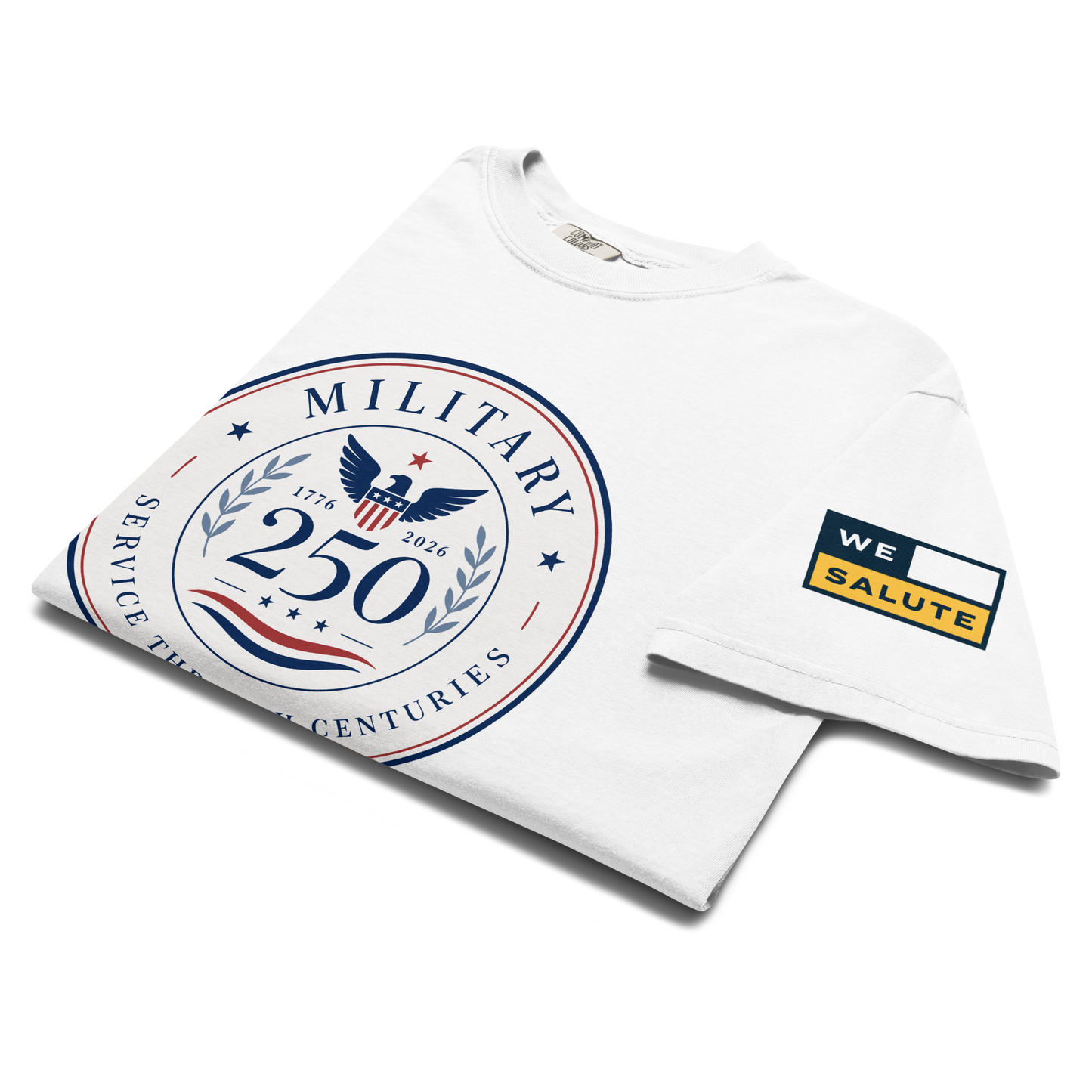 Military — Service Through Centuries Seal Tee