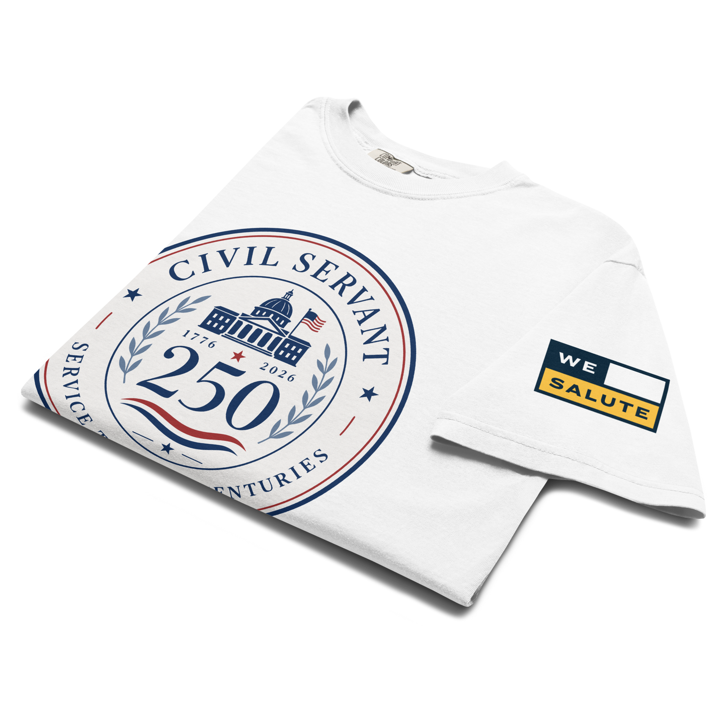 Civil Servants — Service Through Centuries Seal Tee