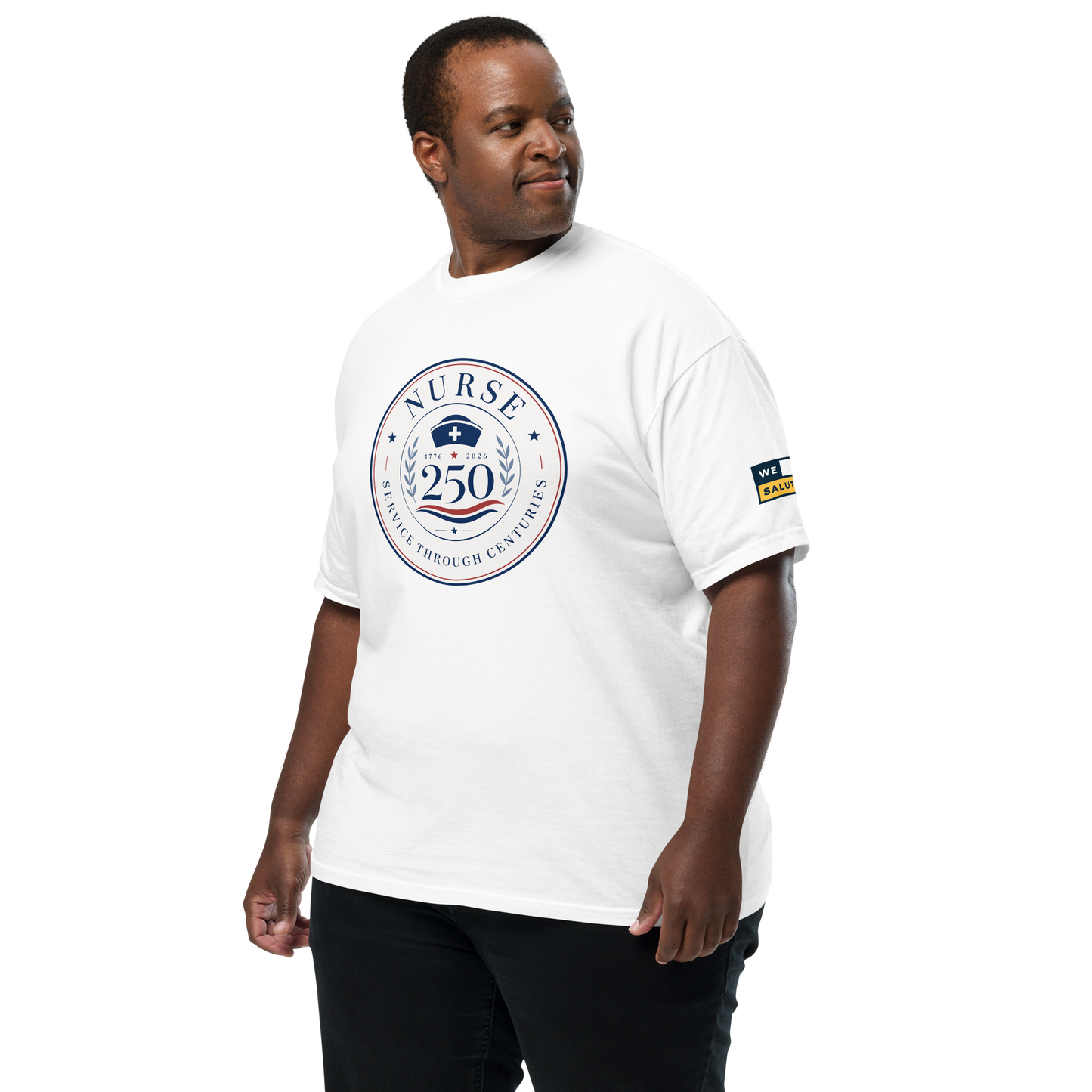 Nurses — Service Through Centuries Seal Tee